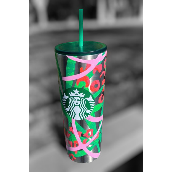 Starbucks Summer Leopard Jungle Stainless Steel - Picture 3 of 5